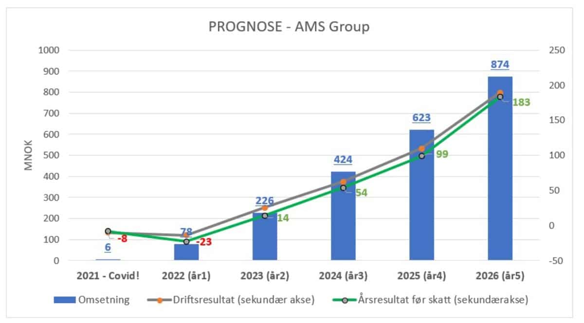 Prognose ams group